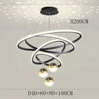 Nordic Dining Pendant Lamp for Living Room Ceiling Chandelier Lighting