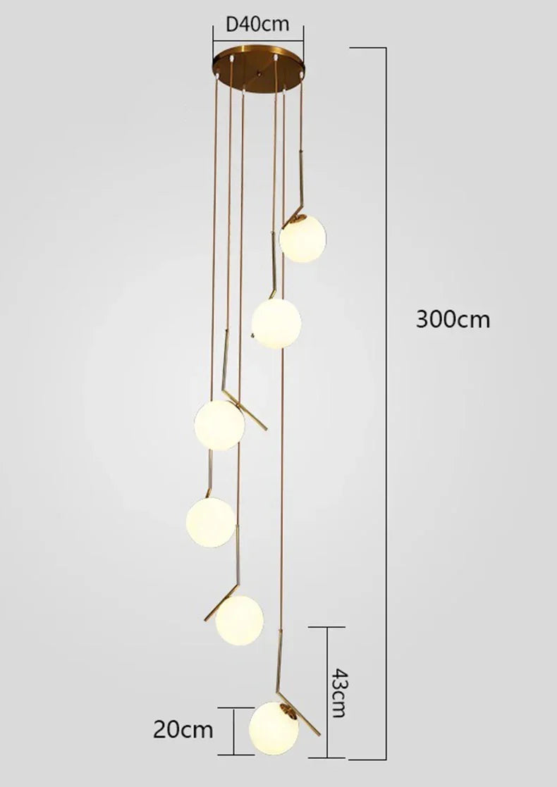 Modern LED Ceiling Lamp Chandelier for Bedroom Dining Room Lighting