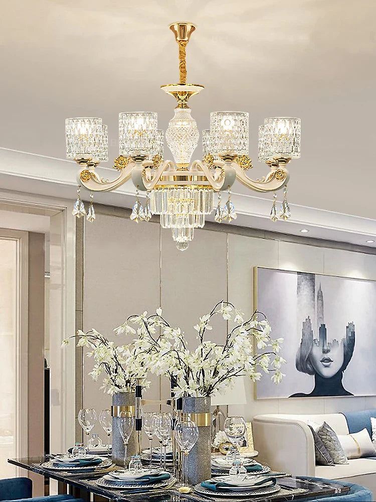 Luxury Crystal Chandeliers: Elegant LED Lighting for Home and Hotel Decor
