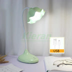 Lotus Floor Lamp: Modern LED Desk Lamp for Bedroom Study Living Room