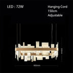 LED Chandelier: Modern Lighting for Dining Room & Home Decor
