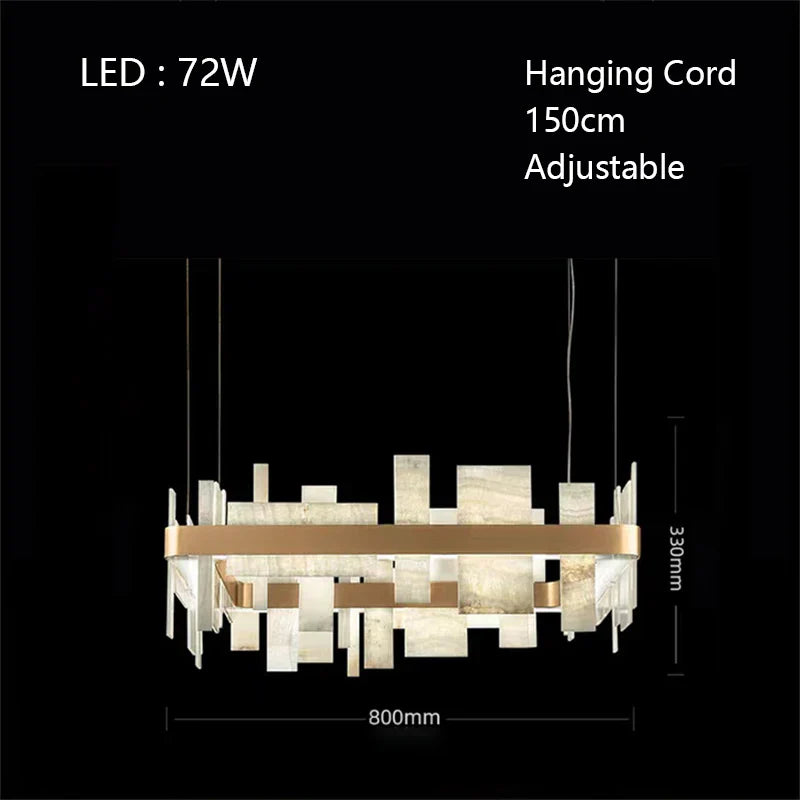 LED Chandelier: Modern Lighting for Dining Room & Home Decor