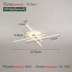 2023 Nordic LED Ceiling Chandelier for Living, Dining, and Bedroom