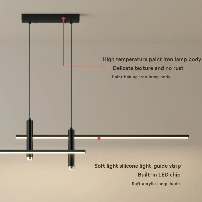 Minimalist Dining Room LED Chandelier Pendant Lights