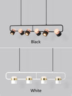 Strip Chandelier: Modern Minimalist Dining Room Lamp for Restaurant, Bar, and Home