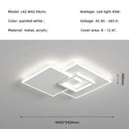 Minimalist LED Ceiling Light for Living Room and Bedroom