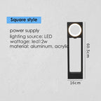 LED Path Light 12W Aluminum Pillar for Outdoor Garden, Pathway, Patio, Driveway