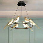 Modren Style Magpie Bird Chandelier Pendant Light for Children's Room