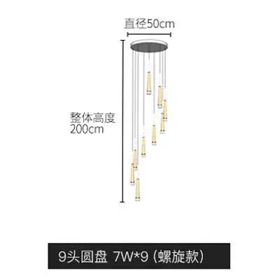 LED Ring Chandelier for Home Decor - Modern, Rotating, Indoor Lighting Solution