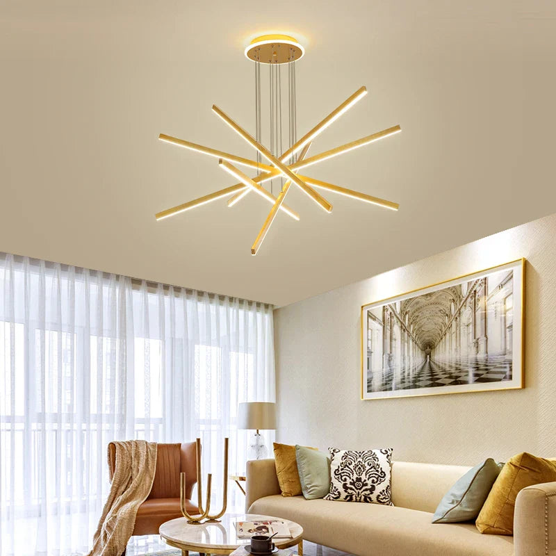 Luminous Ceiling Plate Chandelier: Modern Aluminum LED Light for Living Room Dining Table