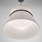 Folie Pendant Light: Modern Fabric Lampshade for Bedroom & Dining Room