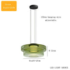 Glass Chandelier LED Pendant Lights Modern Home Decor