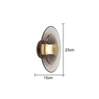 Glass Wall Lamp: Nordic Minimalist LED for Dining, Living, Bedroom