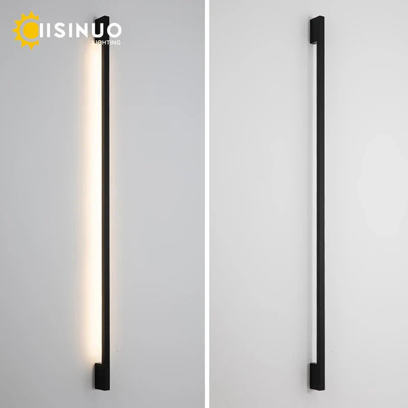 Outdoor Wall Lamp Sconce Light for Garden Porch, Garage, Courtyard - Black