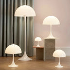 Mushroom Table Lamp: Modern Minimalist Bedroom LED Bedside Lighting