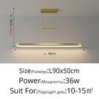 LED Chandelier Pendant Light for Kitchen Bedroom Dining Living Room