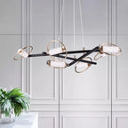 Circular Ring LED Ceiling Chandelier for Home Decor & Lighting Fixtures