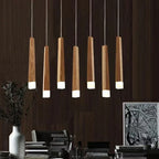 Modern Wood Chandelier Pendant for Dining Room, Living Room, Bedroom