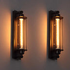 Retro Vintage Industrial Wall Light Bedside Lamp Living Room Bedroom Staircase Lighting Fixtur