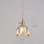 Scandinavian Glass Chandelier Lighting Modern Classic Decorative LED Pendant