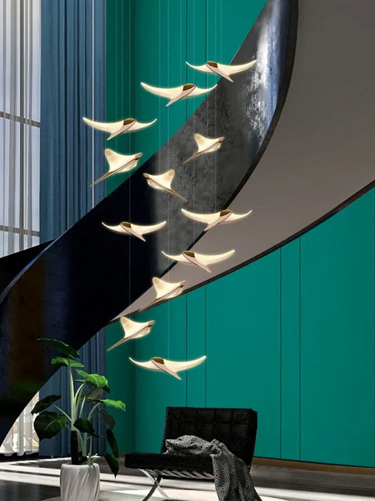Ocean Dolphin Pendant Chandelier