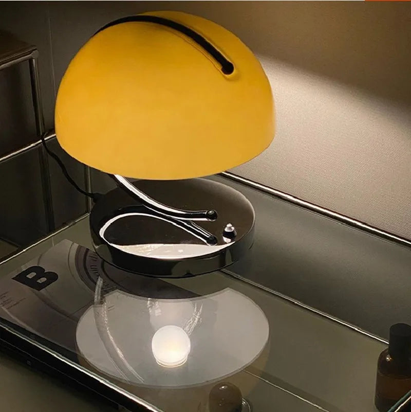 Glass Table Lamp: Nordic Minimalist Retro Light for Bedroom, Restaurant, or Bar