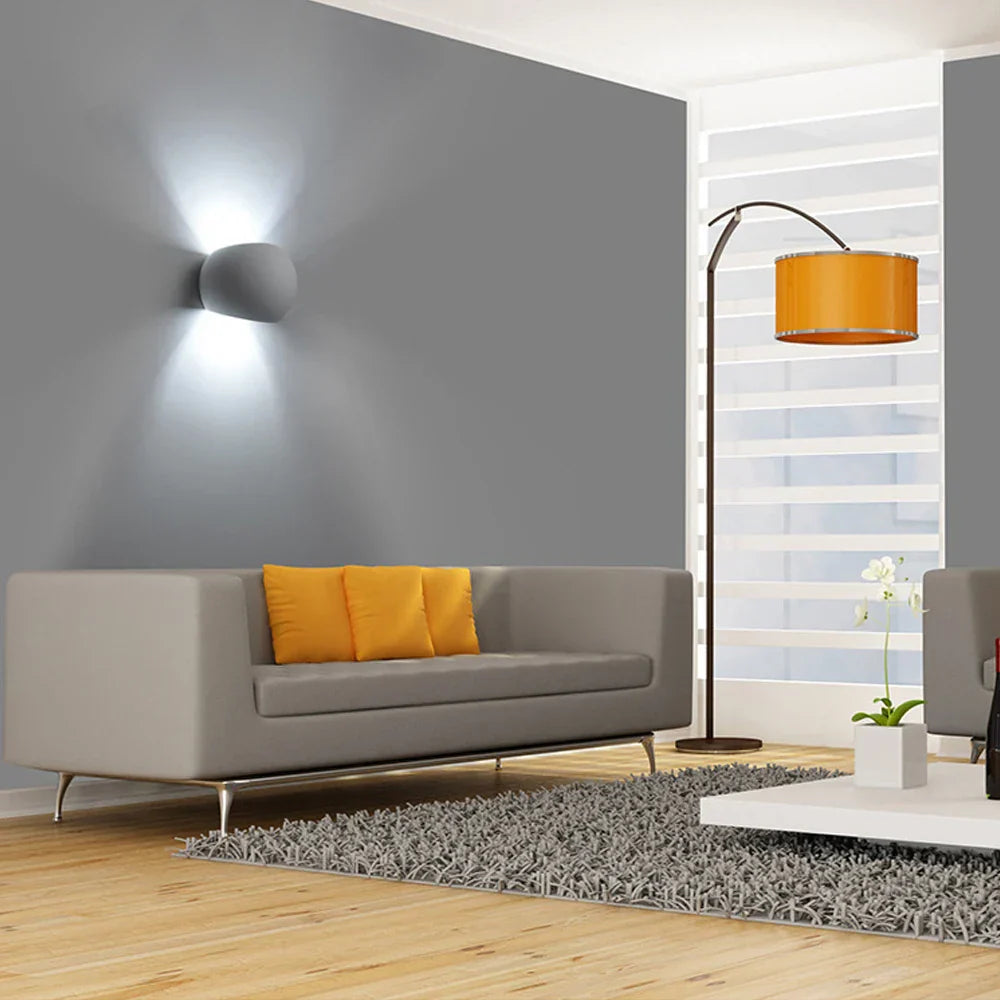 5W LED Gypsum Wall Lamp for Bedroom, Living Room, and Kitchen Lighting
