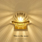Gold Glass Ball Wall Lamp for Modern Indoor Lighting Décor