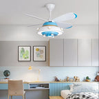 Rabbit Carrot Ceiling Fan: Fun Kids' Room Lighting for Home