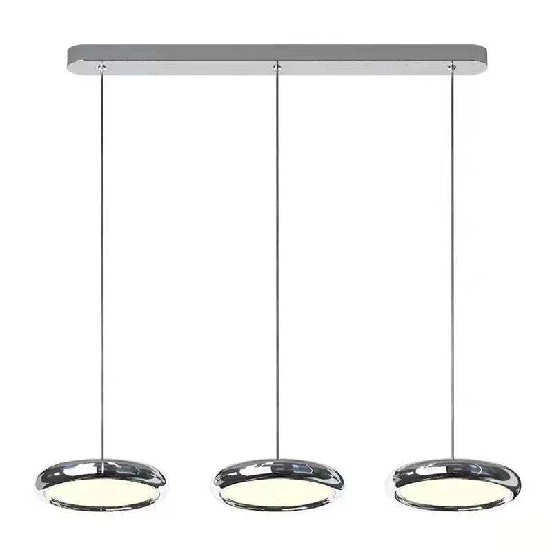 Circular Dining Pendant Chandelier LED Light for Kitchen, Living Room & Bedroom
