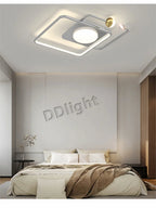 LED Ceiling Chandelier: Modern Nordic Design for Living, Dining, Kitchen, Bedroom Decor