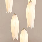Nordic Tulip Chandelier: Multi-heads Pendant Lamp for Villa, Hotel, Restaurant, Bedroom