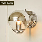 Modern Chrome Ceiling Chandelier LED Pendant Lamp for Bedroom & Restaurant