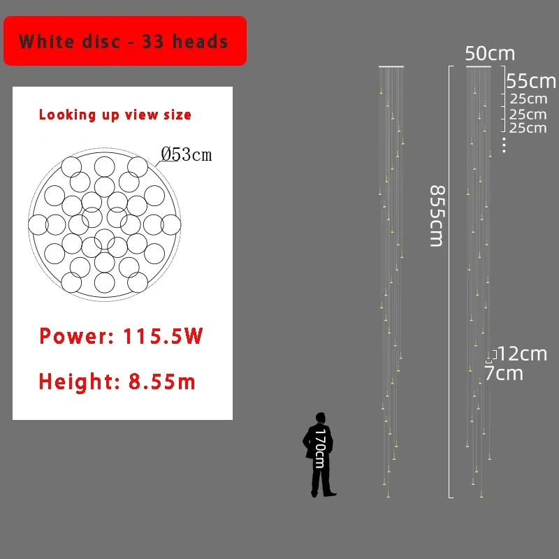 Nordic Minimalist Chandelier 2024 for Stylish Living Room Lighting & Home Decor