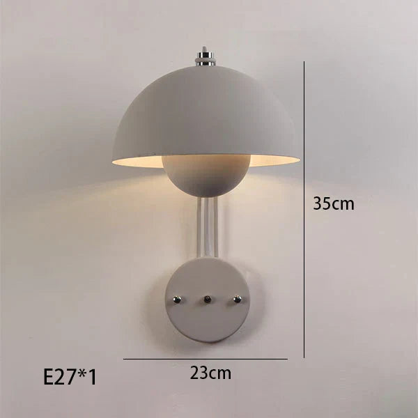 Colorful LED Bedside Wall Lamp for Bedroom Living Room Hotel Children Room