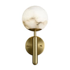 Copper Marble Ball Wall Lamp | Postmodern Luxury LED Lighting