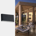 Outdoor LED Wall Lamp Up Down IP65 Waterproof Aluminum Sconces