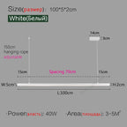 LED Chandelier for Modern Nordic Minimalist Style Dining Room and Kitchen