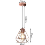 Industrial Retro Loft LED Pendant Light for Home Living Room Kitchen
