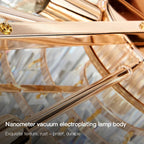 Crystal Chandelier Duplex Spiral Staircase Post-modern Luxury Light