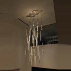 Modern Cylindrical LED Ceiling Chandelier for Home Decor Lighting