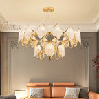 Crystal Chandelier Pendant Light: Elegant Modern Luxury for Living Room Decor