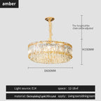 French Crystal Chandelier for Living Room, Dining Room, and Master Bedroom