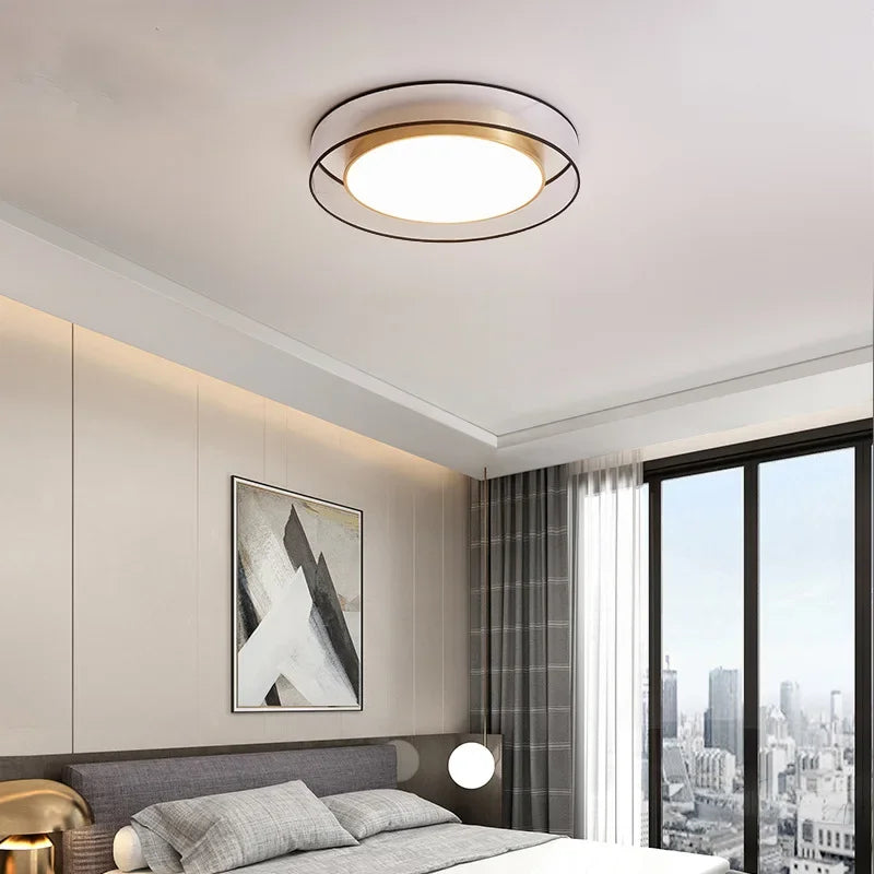 Circular LED Ceiling Light for Bedroom, Bathroom & Corridor - Modern Indoor Lighting Solution