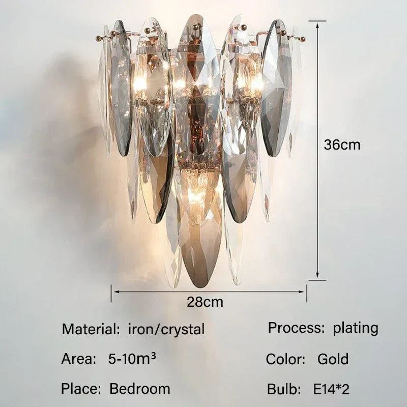 Luxury LED Chandelier: Modern Crystal Ceiling Lights for Home Decor