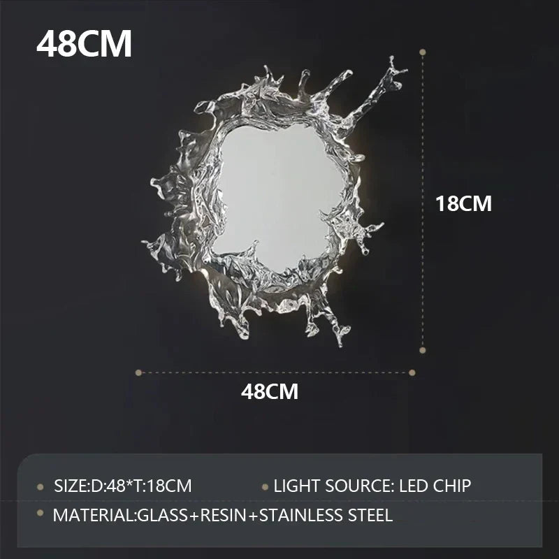 Modern LED Mirror Wall Light for Bathroom and Dressing Room