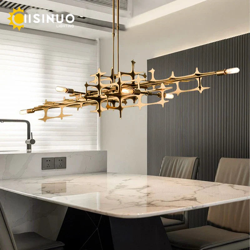 Modern Dimmable Chandelier Pendant Light for Dining Room, Living Room, Kitchen Island