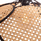 Rattan Chandelier Korean Style Pendant Light for Home Decor and Kitchen