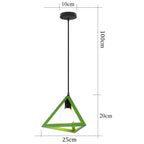 Retro Loft Industrial Pendant Light Chandelier Home Kitchen Decor Lampshade