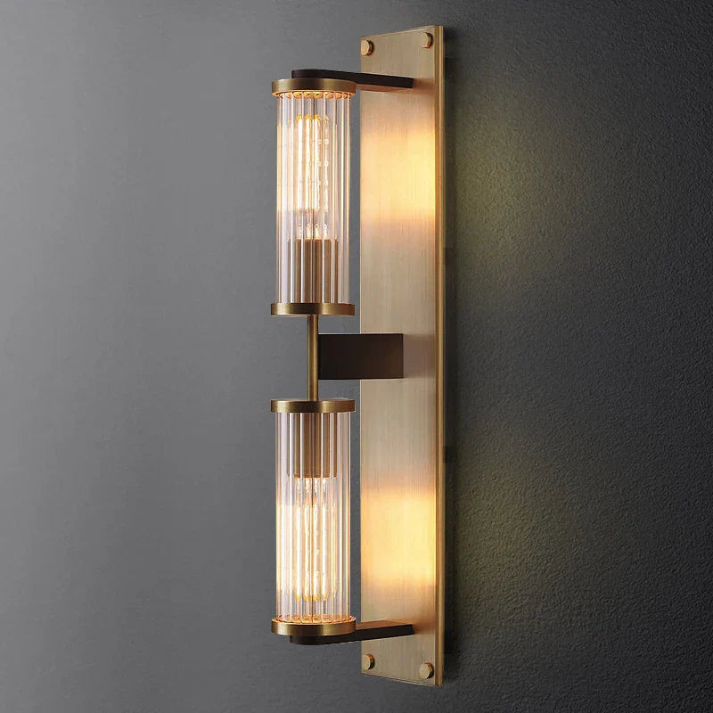 Copper LED Wall Lamp for Modern Living Room & Bedroom Lighting